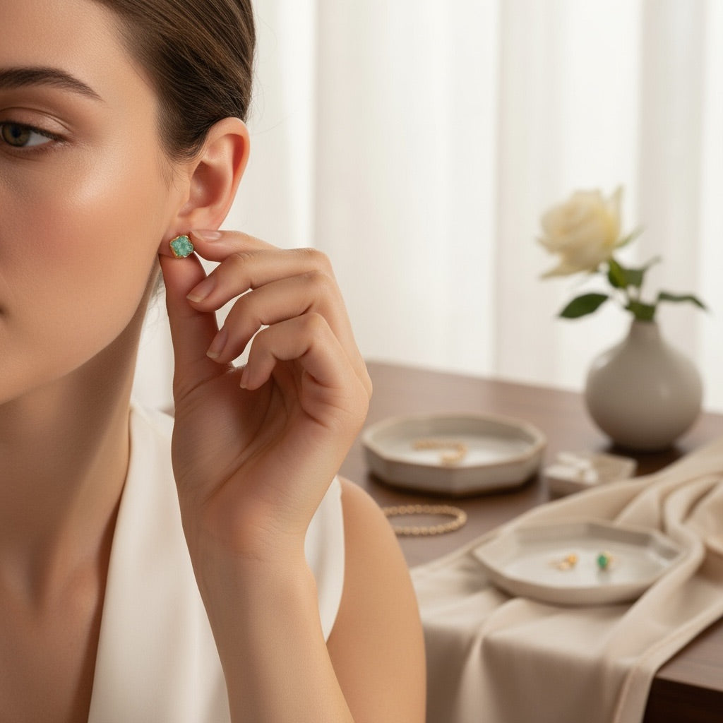 Essence Rosa Earrings