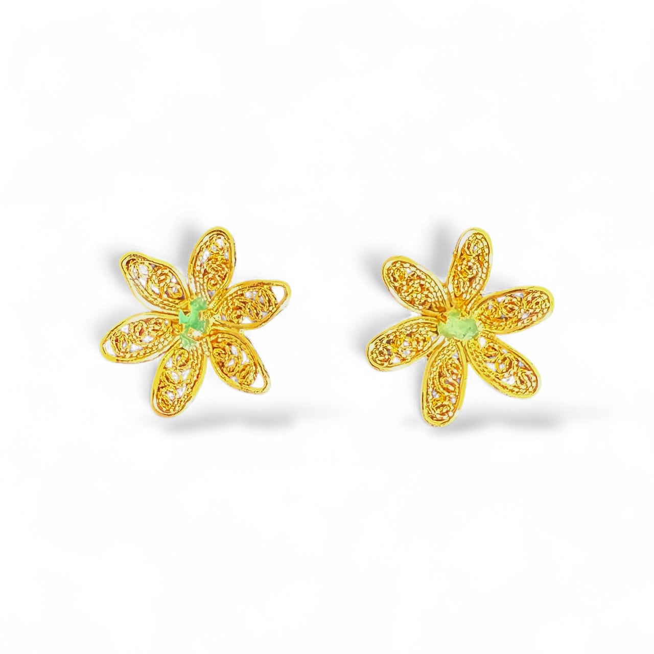 Filigree Flor Earrings