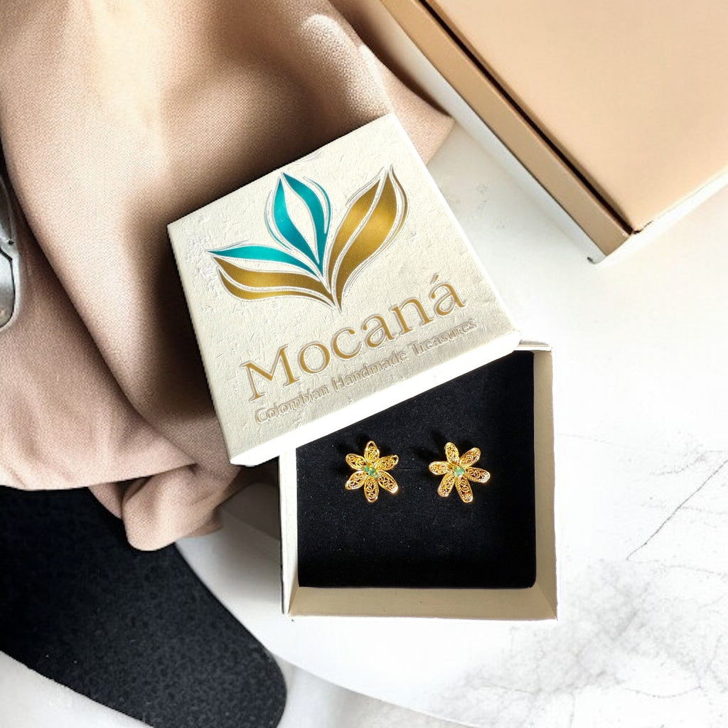 Filigree Flor Earrings