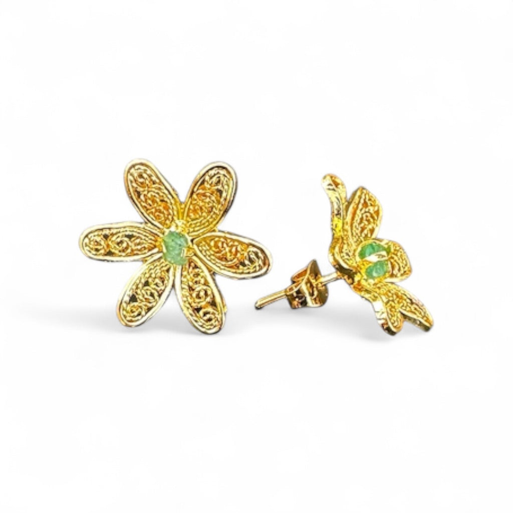 Filigree Flor Earrings