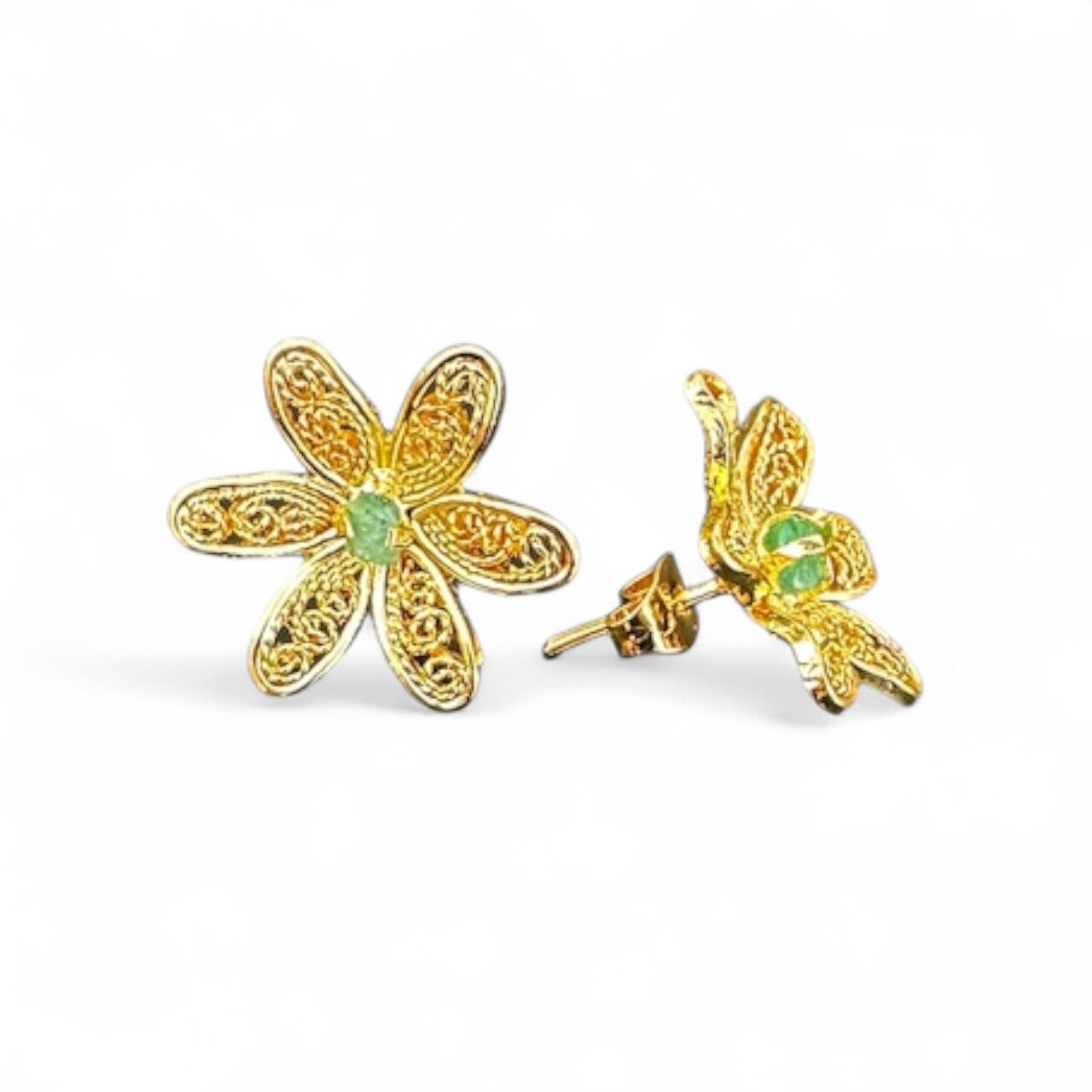Filigree Flor Earrings