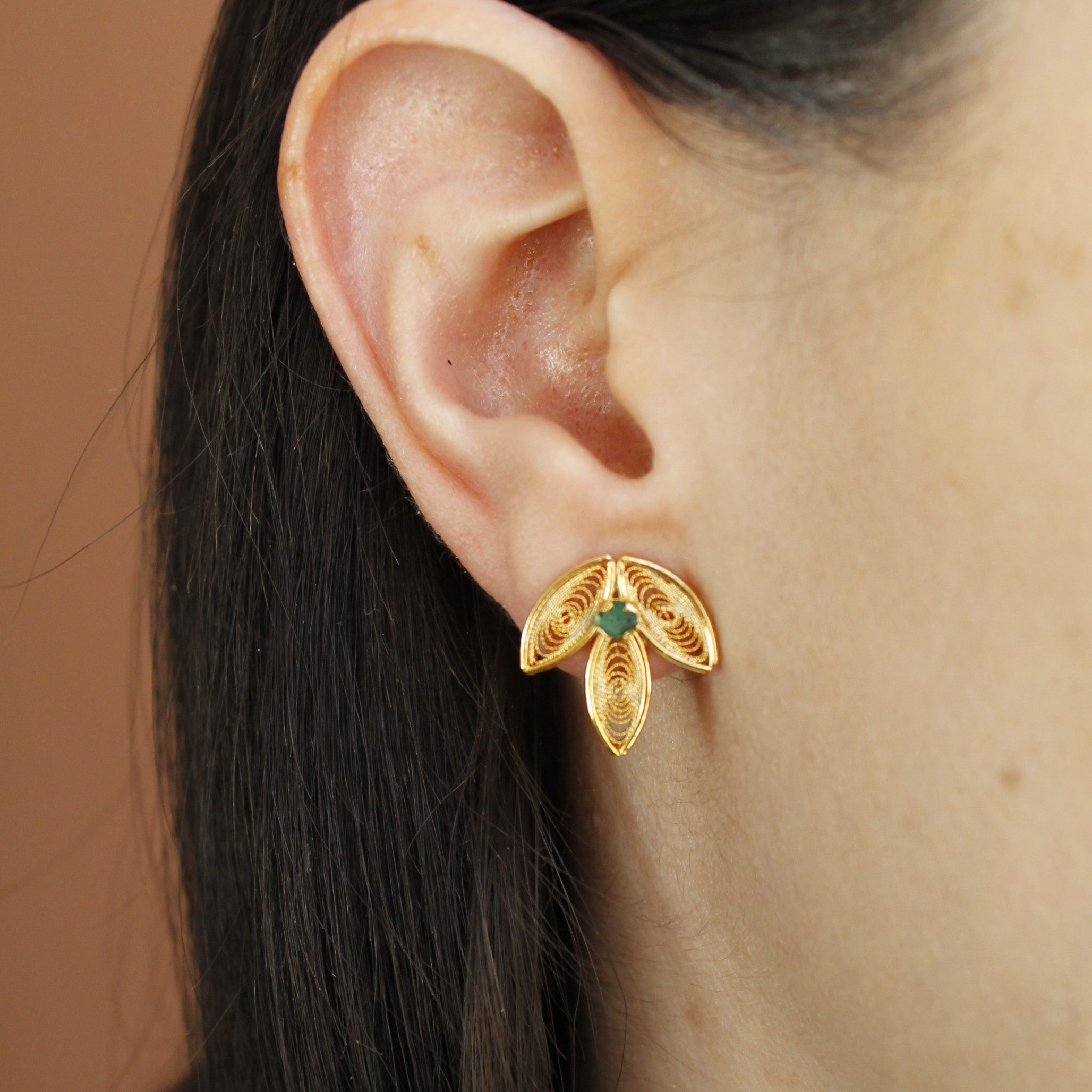 Hojas Earrings